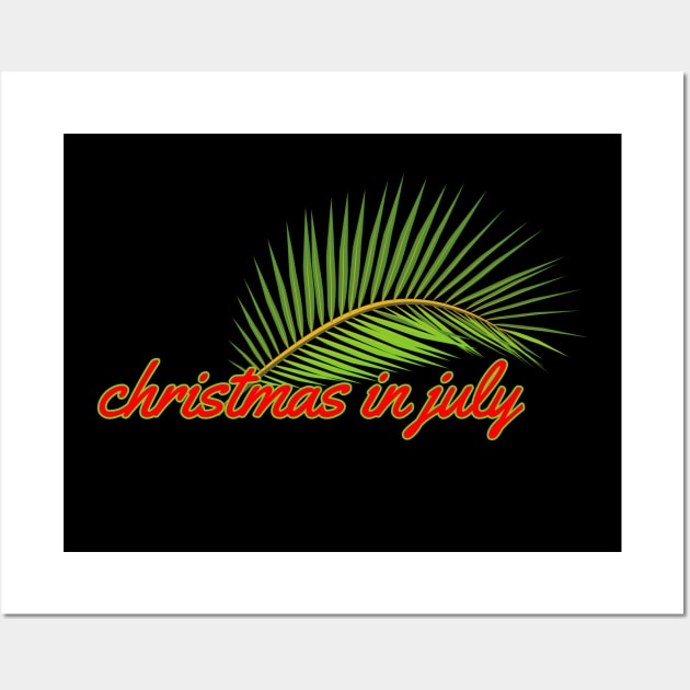 Christmas in july Wall Art by Rahmat kurnia